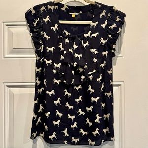 Leifsdottir horse blouse